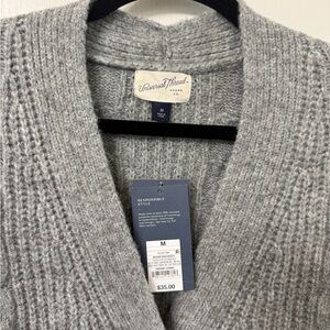 Universal Thread | Sweaters | Universal Thread Gray Cable Knit Cardigan ...